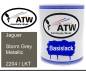 Preview: Jaguar, Storm Grey Metallic, 2204 / LKT: 1L Lackdose, von ATW Autoteile West.